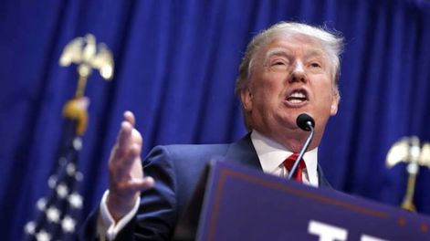 El excéntrico millonario Donald Trump, en la carrera presidencial