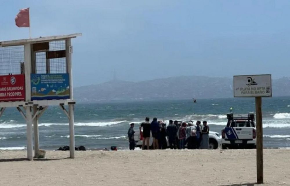 Operativo por joven argentino desaparecido. Pese al turismo, en La Serena la mayoría de las playas tienen bandera roja: no son aptas para el baño