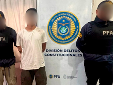 La Federal detuvo a un joven que publicó en redes: “Voy a matar al presidente”.