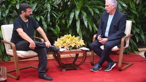 Juan Grabois se reunió con Díaz-Canel en Cuba: Defender a la isla es defender a Latinoamérica