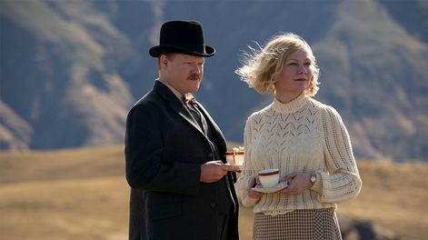 Los Andes | Jesse Plemons, izquierda, y Kirsten Dunst en una escena de The Power of the Dog en una imagen proporcionada por Netflix. (Kirsty Griffin/Netflix via AP)