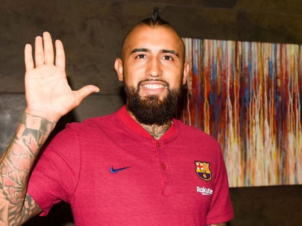 Arturo Vidal será presentado mañana como el nuevo jugador del Barcelona