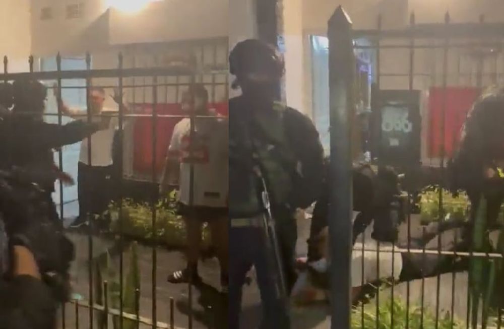 El video fue compartido por el Ministerio de Seguridad bonaerense. Foto: captura de pantalla.