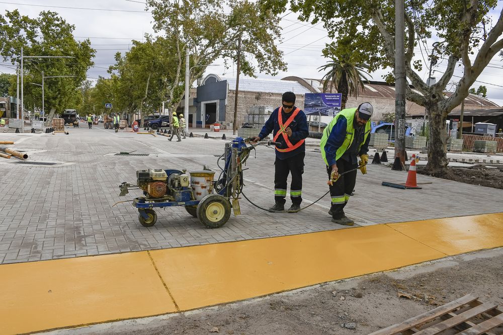 Demarcación Calle Bandera de los Andes (1)