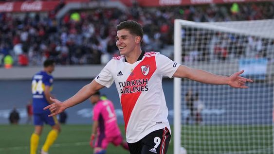 Julian Alvarez, la máxima figura de River en este 2021. / Gentileza.