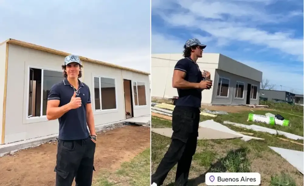 Marcos Ginocchio mostr&oacute; su nueva casa en sus historias de Instagram