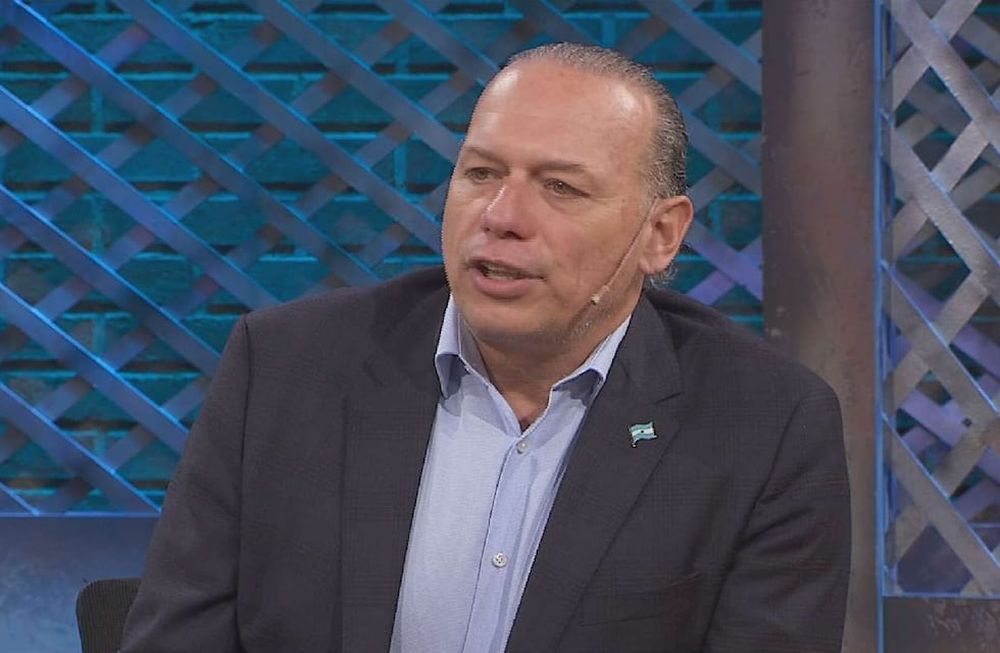Sergio Berni, ministro de Seguridad de Buenos Aires. / Foto: Captura de video
