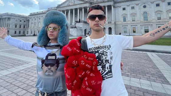 Ca7riel y Paco Amoroso llegan a Mendoza a poco de haber grabado su Tiny Desk (Foto: Instagram de Ca7riel y Paco Amoroso)