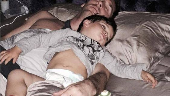 Messi mostró su lado más tierno junto a su hijo Thiago