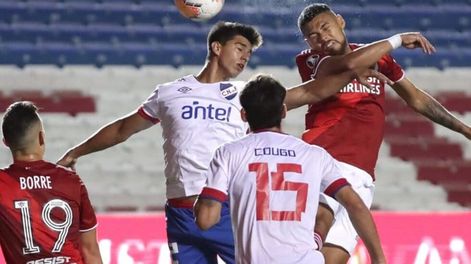Mathias Laborba, jugador de Nacional, quiere llegar a River Plate. / Gentileza.