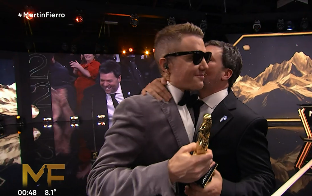 Guido Kaczka ganó el Martín Fierro de oro.