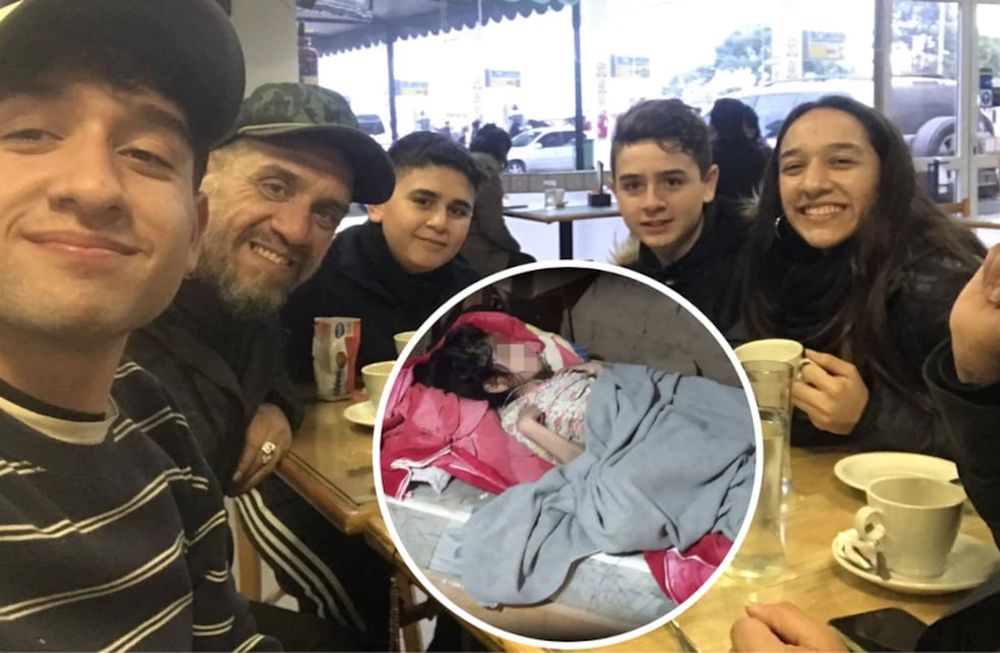 La familia cordobesa que viaja a Salta para ayudar a Zaira, la nena wichi.
