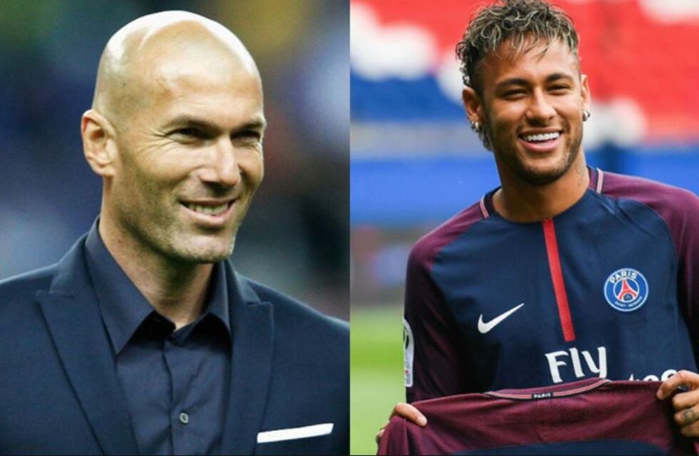 El guiño de Zidane a Neymar: A todo el planeta fútbol le encanta su juego
