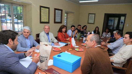 Maipú fortalece sus lazos de cooperación internacional