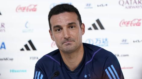 Scaloni: “Hoy es un día triste, pero hay que levantar cabeza y seguir”. Foto: Clarín