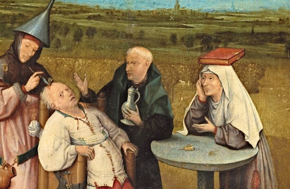 En la antigüedad se consideraba que la locura, al igual que la mala salud del cuerpo, era producto de un desequilibrio de los “humores”.