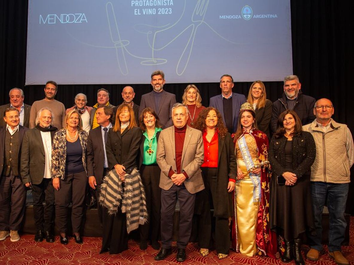 Ulpiano Suarez estuvo presente en la presentación de Mendoza como Capital Iberoamericana de la Armonía Gastronómica. Foto: Prensa Ciudad de Mendoza