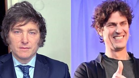 Javier Milei y Martín Lousteau