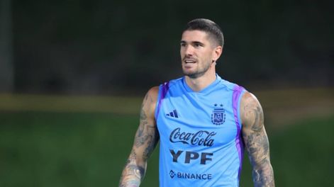 Rodrigo De Paul disfruta de sus días en Argentina antes de volver a España / Archivo