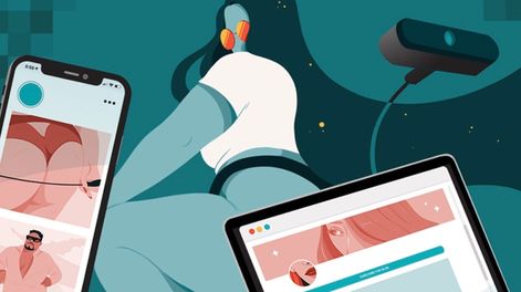 Los Andes | La venta de videos de desnudos como forma de obtener ingresos extra crece en internet.