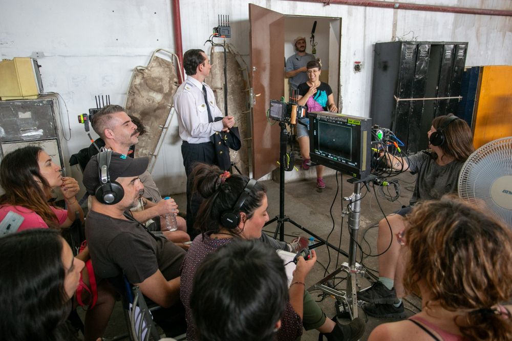 Rodaje en Mendoza de la película chilena Hangar rojo, propiciado por el programa cash rebate.