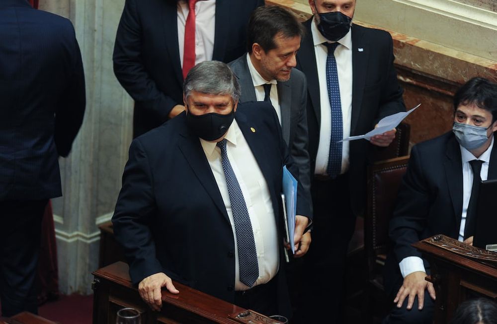 El jefe del bloque de senadores oficialistas, José Mayans (Foto: Federico López Claro)