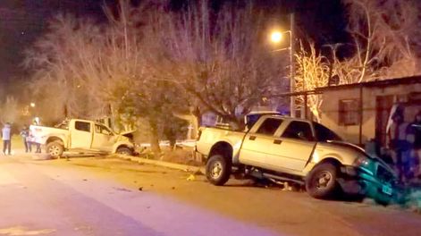 Ambos conductores presentaron alcohol en sangre ante dosaje. Foto: Diario San Rafael
