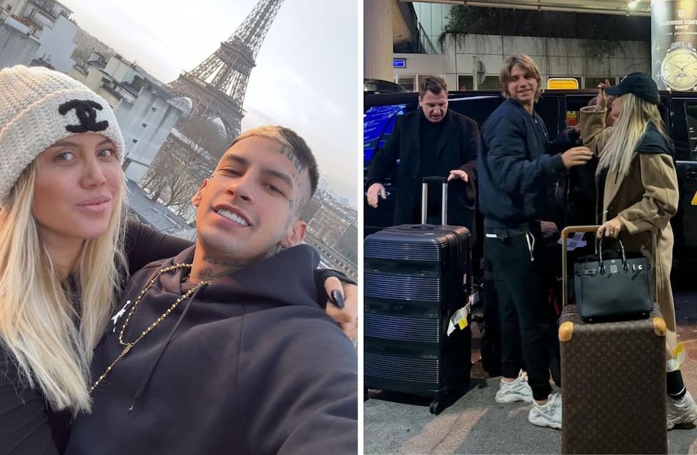 La foto de Wanda Nara con Maxi López y L-Gante para provocar a Mauro Icardi.