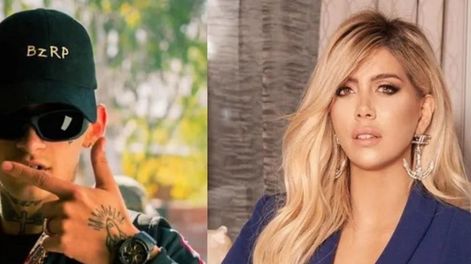 Wanda Nara y L-Gante