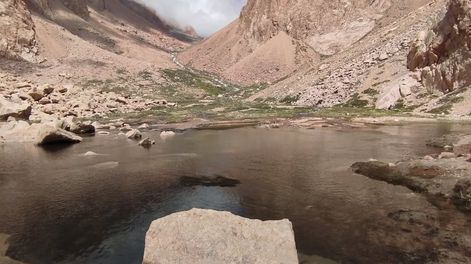 Los Andes | Todo tiene su recompensa: Una vista privilegiada luego de una caminata de tres horas. / Gentileza: David Odorico