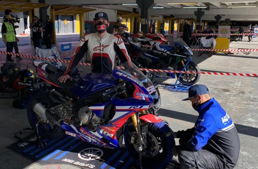 Probaron protocolos sanitarios en el motociclismo