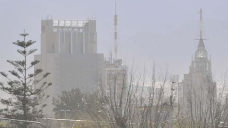 Zonda en Mendoza - Foto archivo Los Andes