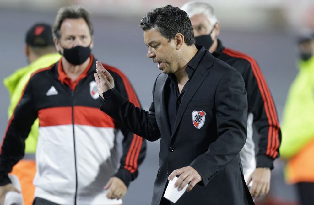 Marcelo Gallardo y la falsa noticia de su renuncia. / Gentileza.