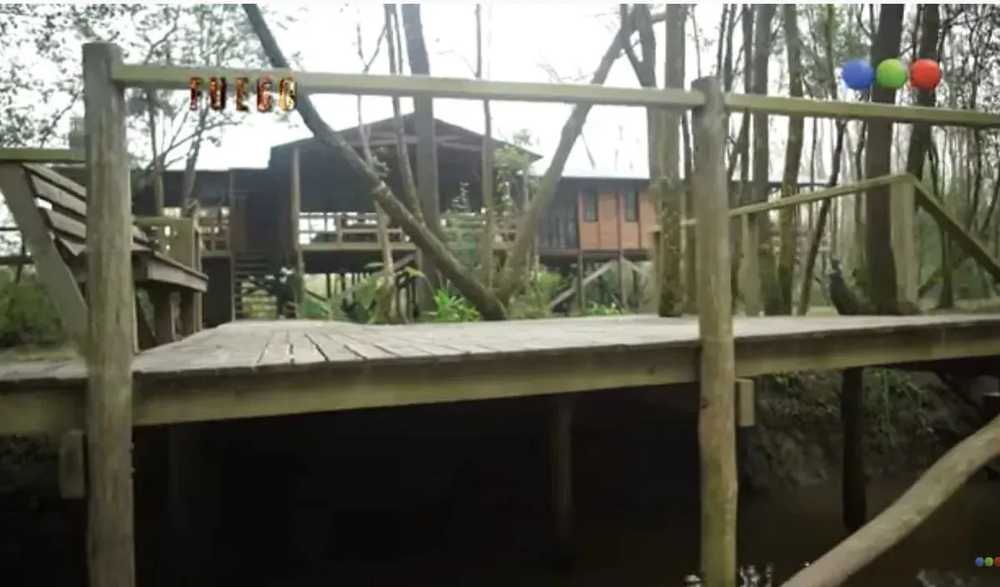 Así es la casa en una isla que tiene Germán Martitegui.