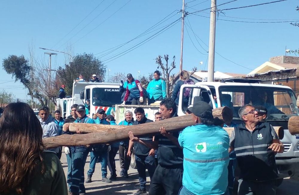 Colecta solidaria para familias afectadas por el incendio en San Agustín