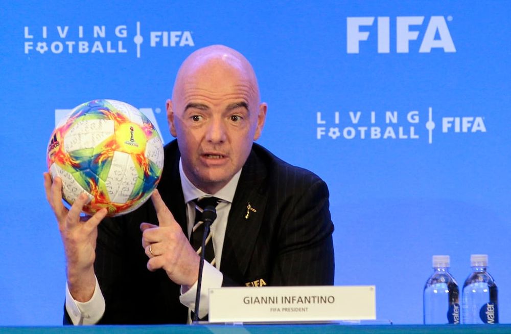 El presidente de la FIFA Gianni Infantino confirmó que la el entre madre del fútbol mundial comenzará a operar en Miami. / Gentileza.