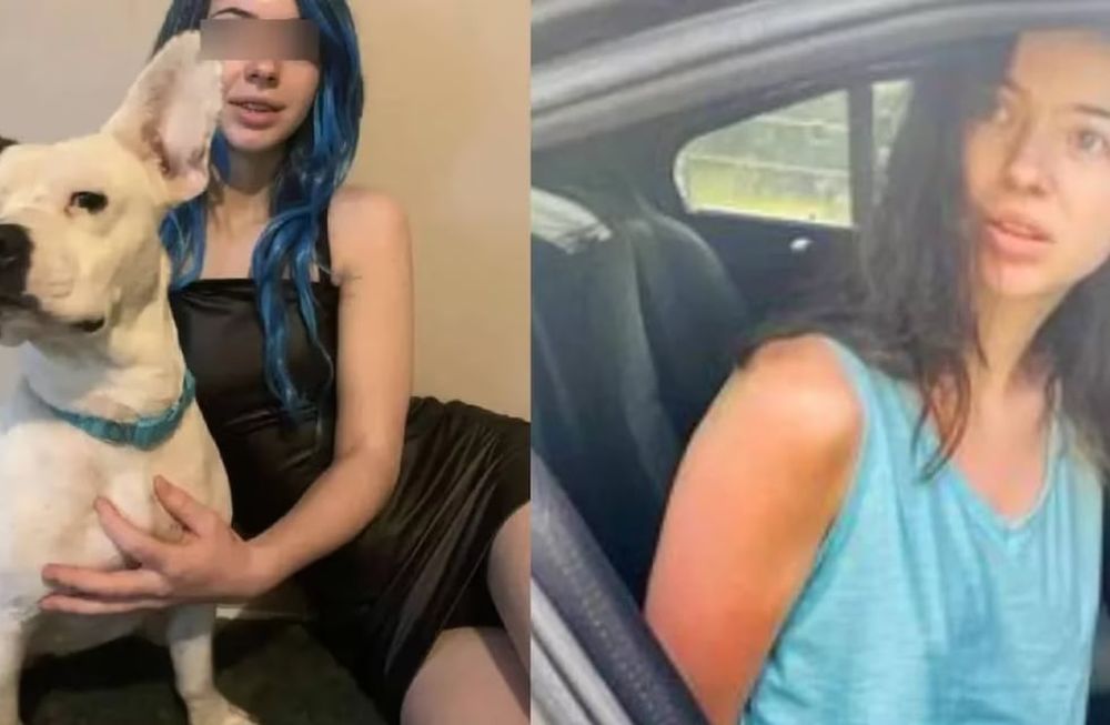 Una joven de 19 años fue detenida por abusar de su perro de raza pastor alemán y publicar imágenes en sus redes sociales. Gentileza: La 100 Radios.