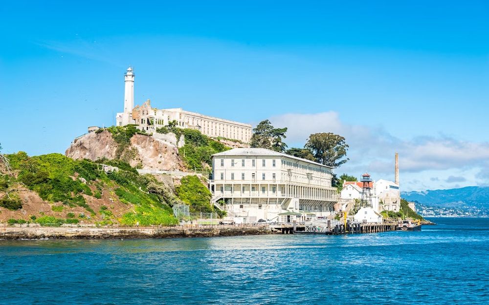 La mítica prisión en la isla de Alcatraz (San Francisco, California)