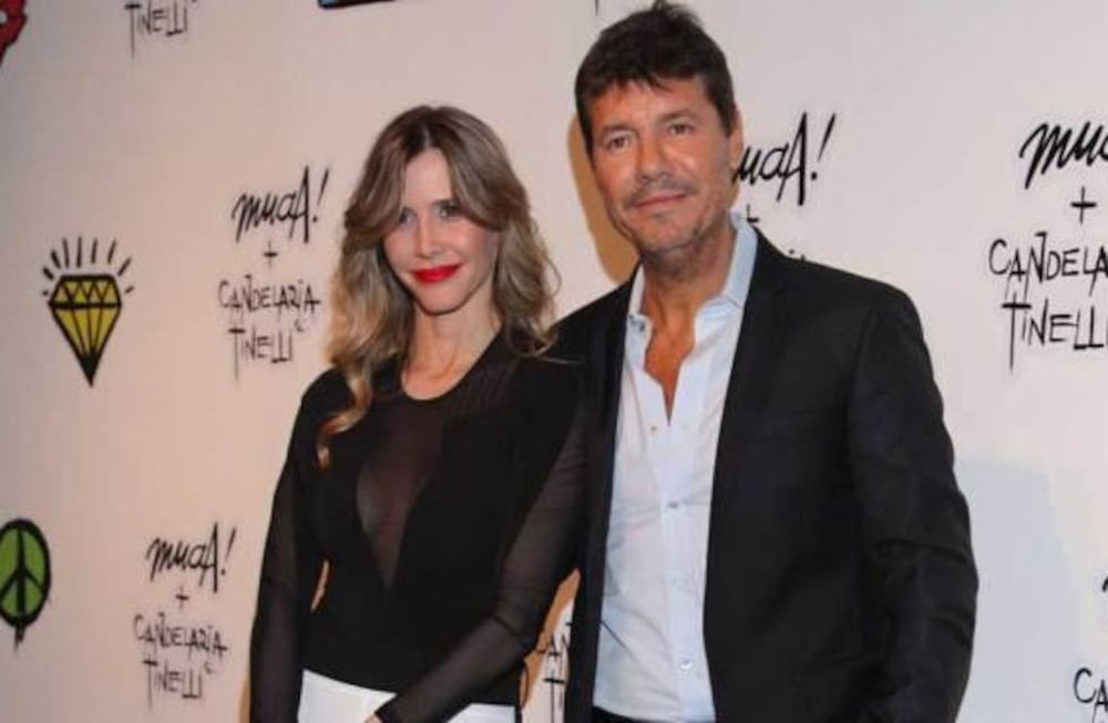 En medio de la crisis y los rumores de separación con Valdés, Tinelli se fue al exterior