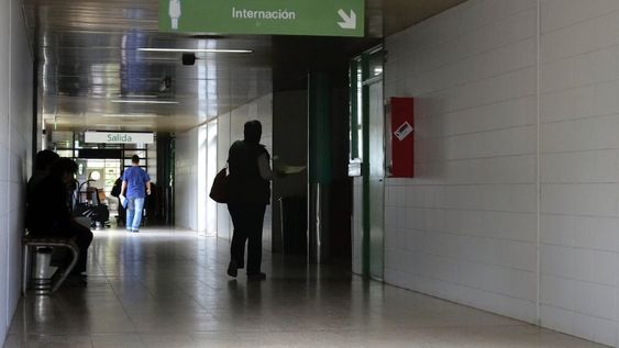 El herido fue trasladado al hospital Perrupato. Archivo.