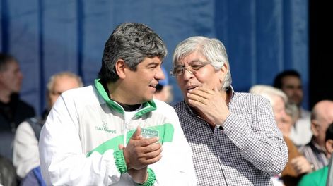 Pablo y Hugo Moyano. (La Voz / Archivo)