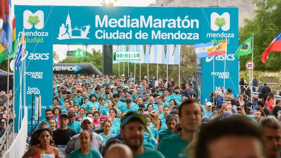 Ya están abiertas las inscripciones para la Media Maratón de la Ciudad de Mendoza 2023