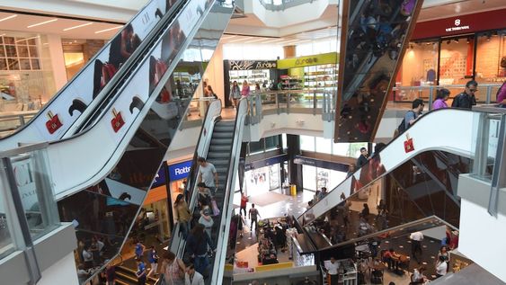 Mall Marina (Viña del Mar), uno de los más visitados en Chile - Foto ilustrativa archivo Los Andes
