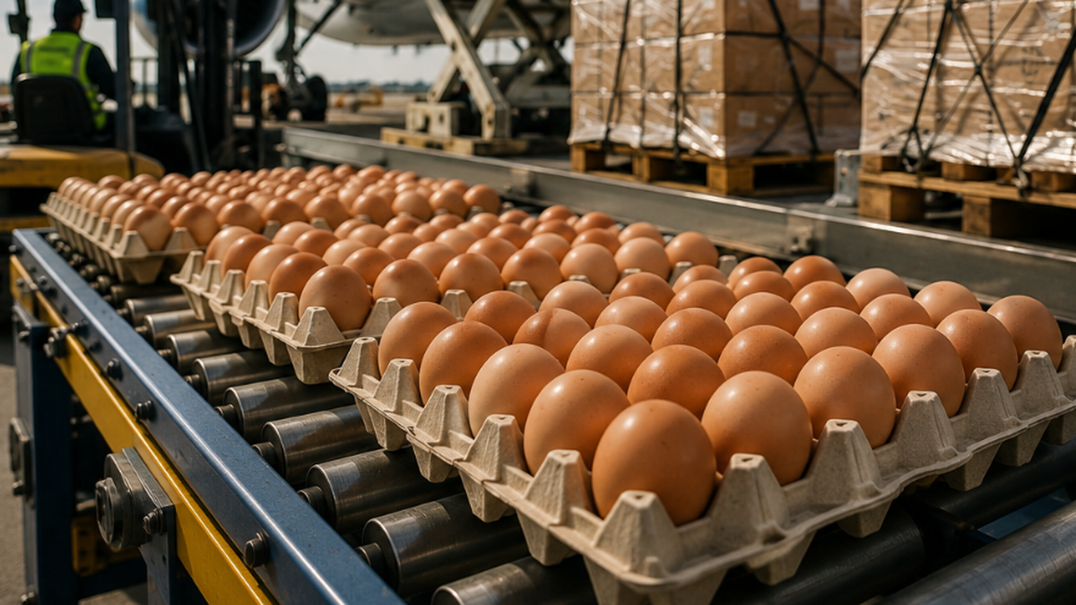Argentina completó el 100% del cupo de exportación de huevos a la Unión Europea