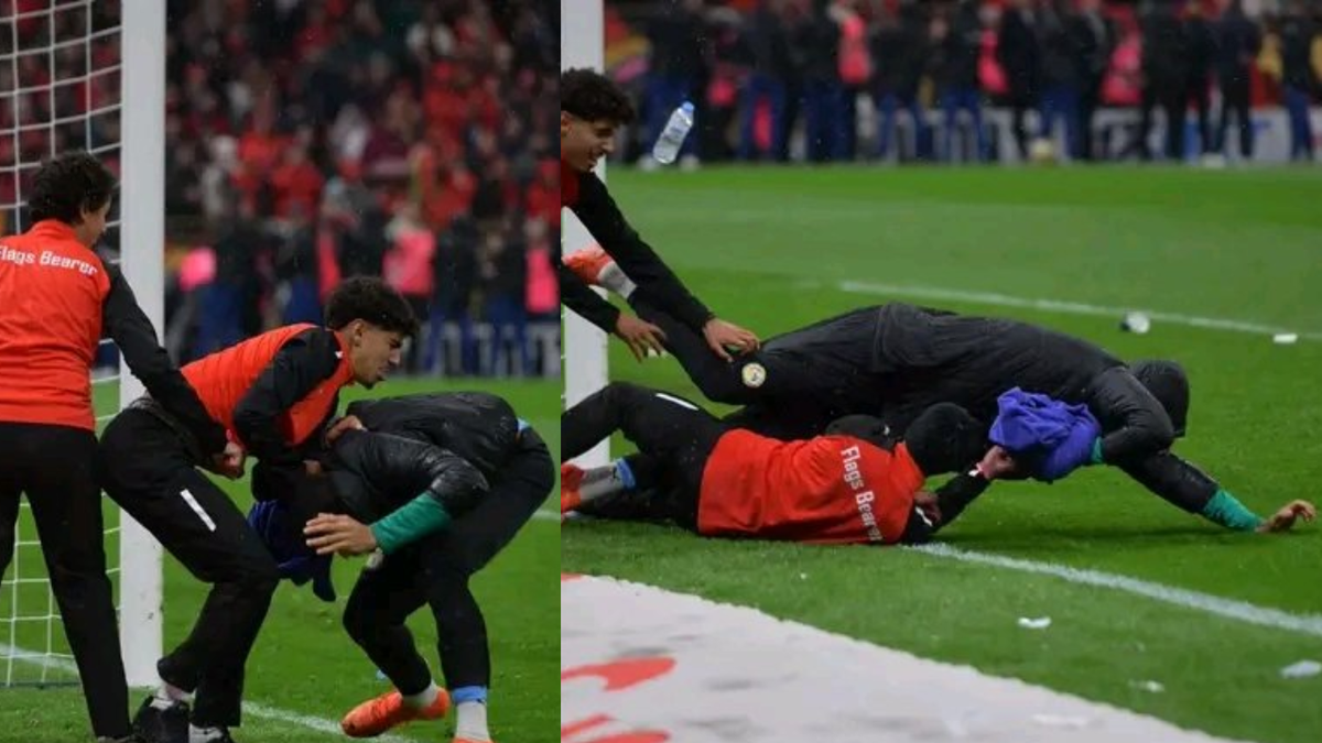 Insólito: una toalla desató un incidente en la Copa Africana con el ...