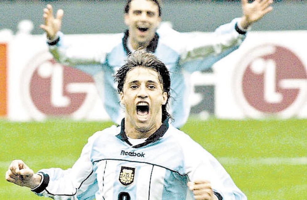 Un día como hoy de 2001. Apareció Crespo y Argentina goleó a Colombia