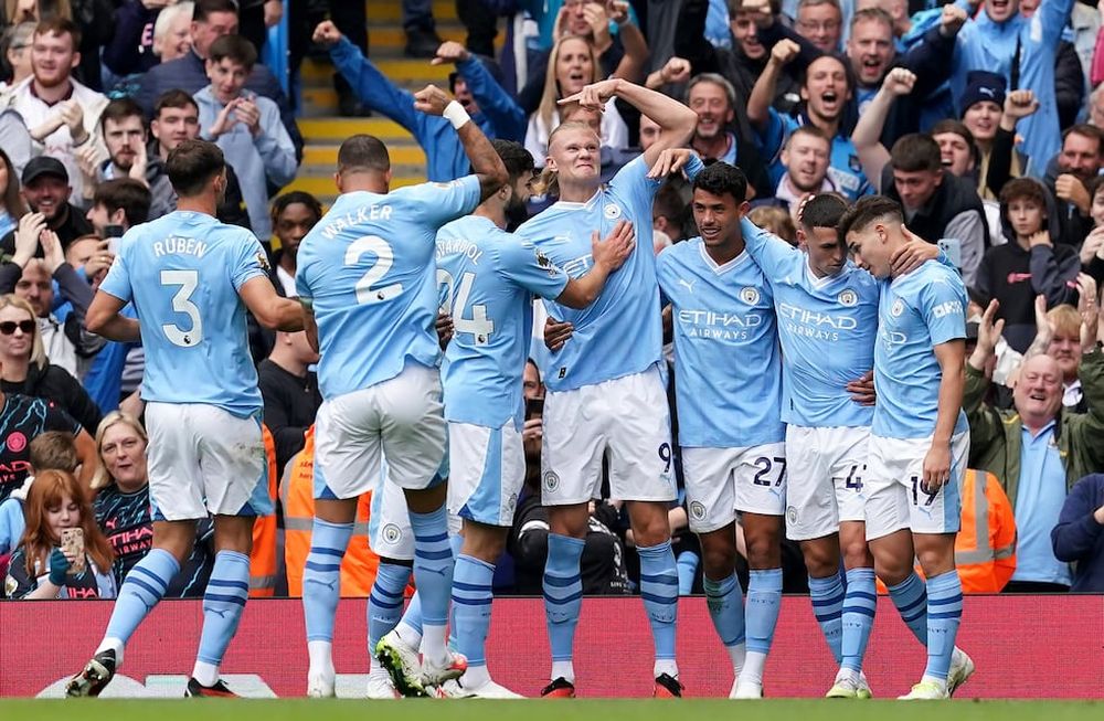 Manchester City y otro triunfo en la Premier League. (AP).
