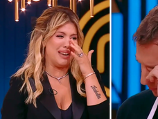 Emotiva despedida de Wanda Nara a Maxi López en MasterChef.