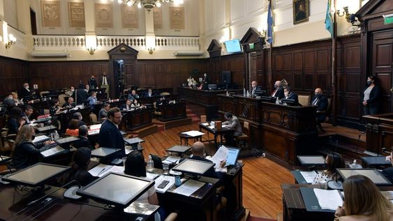 Ley Presupuesto 2022Esta mañana la Cámara de Senadores de Mendoza, trata la ley presupuestaria, de Avalúo y de Impositiva.Foto: Orlando Pelichotti