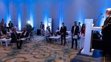 Los Andes | El editor general de Los Andes, Raúl Pedone, destacó el compromiso de los mendocinos que trabajan diariamente para el crecimiento de la provincia.Foto: Ignacio Blanco / Los Andes